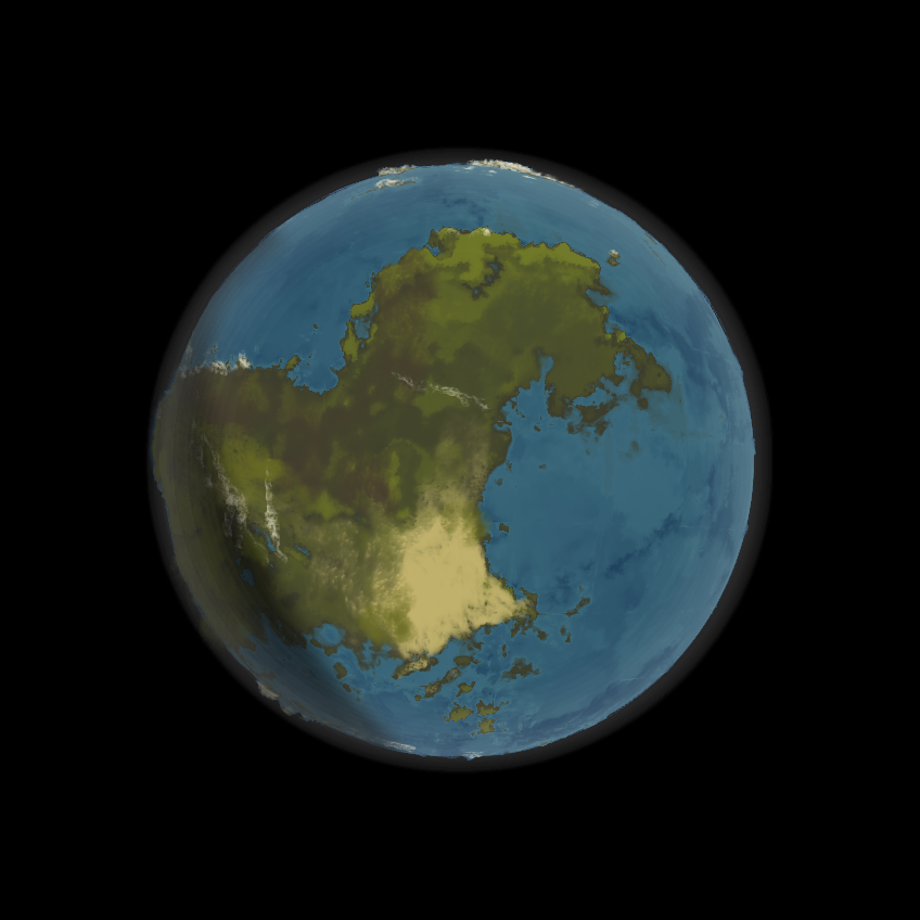 An artist's rendering of Íla.